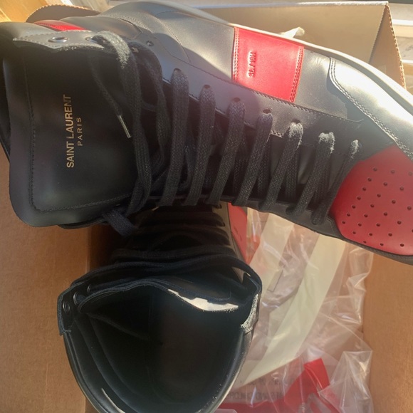 Saint Laurent Men Sneakers Size 11 - Picture 3 of 5